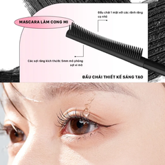 Mascara Ukiss Fireworks làm cong tự nhiên 5g (nhiều màu)
