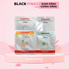 Mặt nạ 3D Mayan Essence Mask chứa tinh chất Collagen ngừa lão hóa da 25ml.