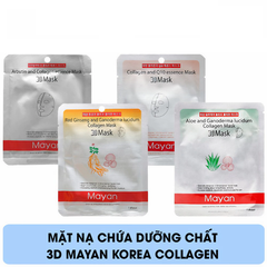 Mặt nạ 3D Mayan Essence Mask chứa tinh chất Collagen ngừa lão hóa da 25ml.