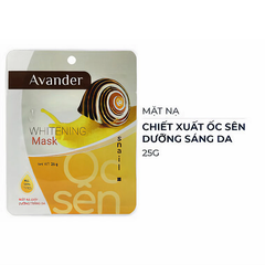 Mặt nạ Avander chiết xuất từ nhiều thành phần dưỡng sáng da 25g.