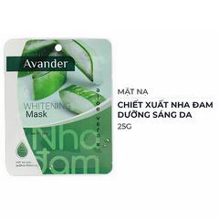 Mặt nạ Avander chiết xuất từ nhiều thành phần dưỡng sáng da 25g.