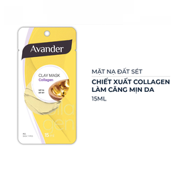Mặt nạ Avander đất sét Collagen làm căng mịn da 15ml/110g.