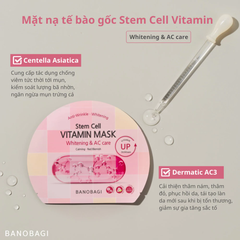Mặt nạ Banobagi dưỡng sáng - se lỗ chân lông/cấp ẩm cho da/hỗ trợ nâng cơ/chăm sóc da mụn/tẩy tế bào chết 30g