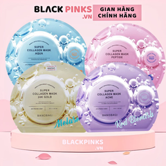 Mặt nạ Banobagi Super Collagen - hỗ trợ giảm mụn/ hỗ trợ phục hồi da/cấp ẩm da căng bóng/bổ sung collagen, mờ nám 30g