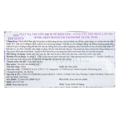 Mặt nạ BNBG Exosome nâng cơ, trẻ hóa da 30ml