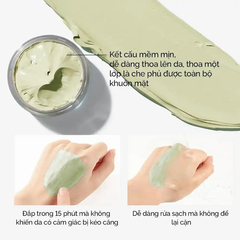 Mặt nạ đất sét Skintific Ngải Cứu cấp ẩm, giảm mụn 55g