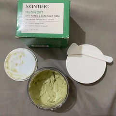Mặt nạ đất sét Skintific Ngải Cứu cấp ẩm, giảm mụn 55g