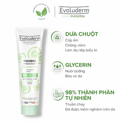 Mặt nạ Evoluderm chiết xuất Dưa Leo dưỡng ẩm da 150g