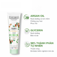 Mặt nạ Evoluderm tinh chất Argan nuôi dưỡng da 150g