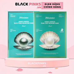Mặt nạ JMsolution dưỡng ẩm, sáng da ngọc trai/ngọc trai đen dưỡng sáng mịn, ẩm mượt 30ml