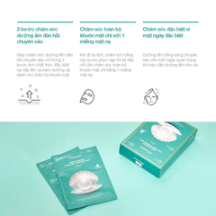 Mặt nạ JMsolution dưỡng ẩm, sáng da ngọc trai/ngọc trai đen dưỡng sáng mịn, ẩm mượt 30ml