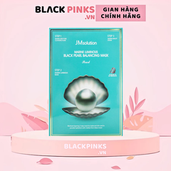 Mặt nạ JMsolution dưỡng ẩm, sáng da ngọc trai/ngọc trai đen dưỡng sáng mịn, ẩm mượt 30ml