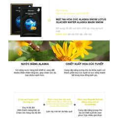 Mặt nạ JMsolution hoa trà iceland dưỡng sáng chuyên sâu/hoa nhung tuyết dưỡng ẩm/hoa cúc alaska cấp ẩm chuyên sâu 30ml