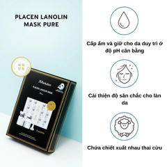 Mặt nạ JMsolution Lanolin dưỡng da đều màu, rạng rỡ/Collagen dưỡng da săn chắc, đàn hồi 30ml