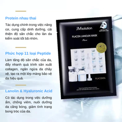 Mặt nạ JMsolution Lanolin dưỡng da đều màu, rạng rỡ/Collagen dưỡng da săn chắc, đàn hồi 30ml