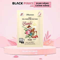 Mặt nạ JMsolution Selfie Mask chiết xuất tràm trà/hoa cúc/collagen/trái cây vitamin/lựu/hoa hồng và cây phục sinh 30ml