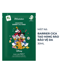 Mặt nạ JMsolution squalane làm dịu, dưỡng ẩm/cica tạo hàng rào bảo vệ da/hyaluronic acid cấp ẩm da 30ml