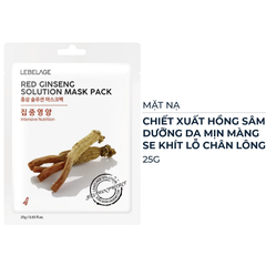 Mặt nạ Lebelage nhiều loại 25g