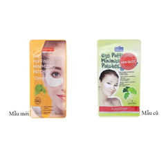Mặt nạ mắt Purederm chiết xuất bạch quả giảm sưng bọng mắt 4 miếng