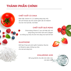 Mặt nạ môi Baby Bright chiết xuất cà chua & Glutathione 10g