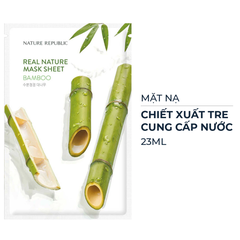 Mặt nạ Nature Republic chiết xuất nhiều loại 23ml