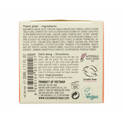 Mặt nạ Nghệ Hưng Yên Cocoon giúp da rạng rỡ mịn màng 30ml/100ml