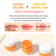 Mặt nạ ngủ môi Care:Nel chiết xuất quả mơ 5g/23g