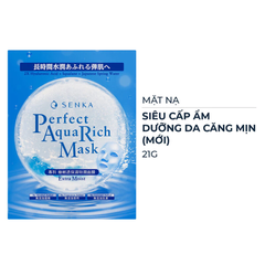 Mặt nạ Senka dưỡng da nhiều loại 21g