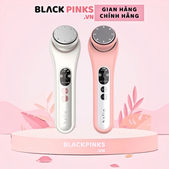 Máy đẩy tinh chất Halio dưỡng sáng nóng lạnh - màu trắng/màu hồng