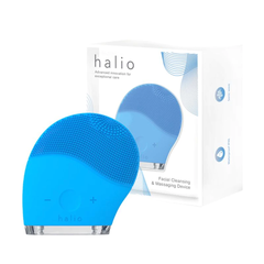 Máy rửa mặt Halio dành cho mọi loại da - màu xanh da trời/màu hồng đậm