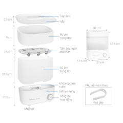 Máy tiệt trùng và sấy khô bình sữa Philips Avent SCF293.00