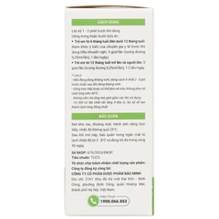 Men vi sinh Avisure Probiotic hỗ trợ giảm triệu chứng rối loạn tiêu hóa 10 ml cho bé từ 6 tháng tuổi