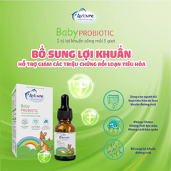 Men vi sinh Avisure Probiotic hỗ trợ giảm triệu chứng rối loạn tiêu hóa 10 ml cho bé từ 6 tháng tuổi