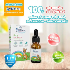 Men vi sinh Avisure Probiotic hỗ trợ giảm triệu chứng rối loạn tiêu hóa 10 ml cho bé từ 6 tháng tuổi