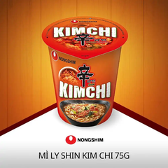 Mì cay Shin kim chi Nongshim ly 67g