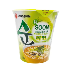 Mì chay Soon veggie Nongshim ly 67g