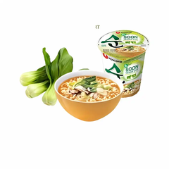 Mì chay Soon veggie Nongshim ly 67g