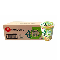 Mì chay Soon veggie Nongshim ly 67g