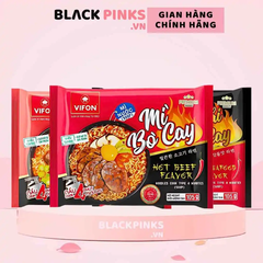 Mì nước Vifon vị bò cay/hải sản cay/bò kim chi cay gói 105g