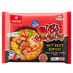 Mì nước Vifon vị bò cay/hải sản cay/bò kim chi cay gói 105g