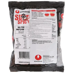 Mì siêu cay Shin red Nongshim gói 120g