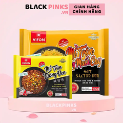 Mì trộn trứng muối cay/tương đen Vifon gói 105g/110g
