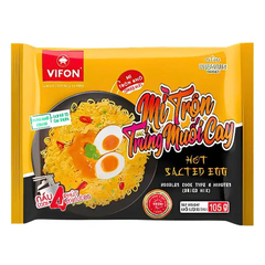 Mì trộn trứng muối cay/tương đen Vifon gói 105g/110g