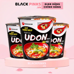 Mì undon tempura Nongshim ly 62g