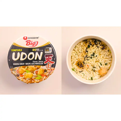Mì undon tempura Nongshim ly 62g