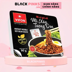 Mì xào tương đen Vifon khay 90g [gói sốt tương đen 25g]