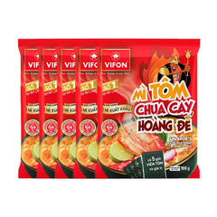 Mì xuất khẩu Vifon vị sườn heo nướng Bali/tôm chua cay hoàng đế gói 100g