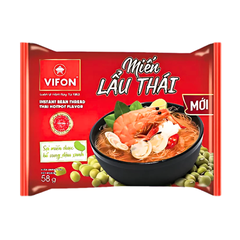 Miến Vifon vị lẩu thái/sườn heo/mang vịt gói 58g/60g