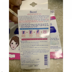 Miếng dán mũi lột mụn Bioré không hương 4 miếng