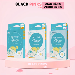 Miếng dán mụn Derma Angel dùng cho ngày & đêm 18 miếng và ngày/dêm 12 miếng